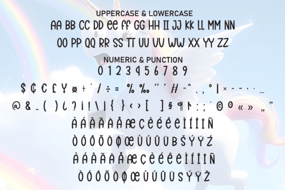 Simple Unicron Font PNG with transparent background - Preview 6