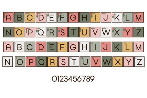 Atomic Christmas Font - Preview 1