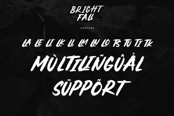 Brightfall Font - Preview 6