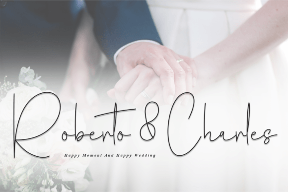 Calligraphy Font - Preview 1
