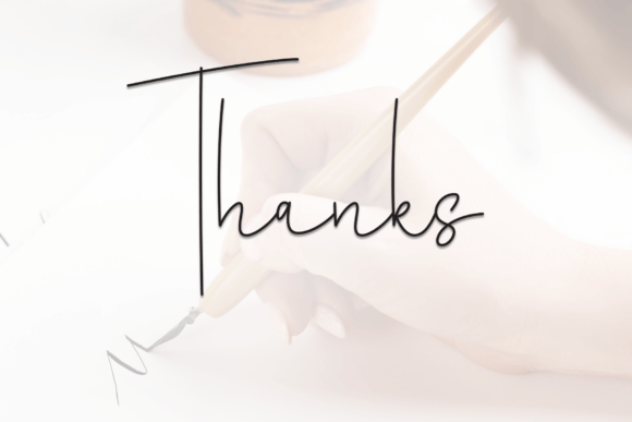 Calligraphy Font - Preview 6