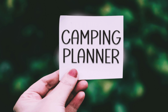 Camping Drama Font PNG with transparent background - Preview 3