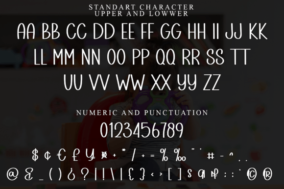 Camping Drama Font PNG with transparent background - Preview 4