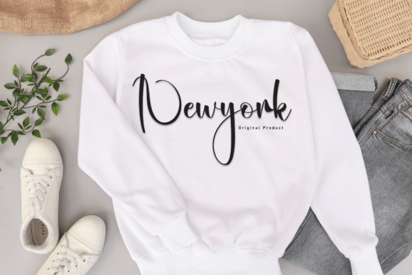 Christmas Butterfly Font - Preview 3