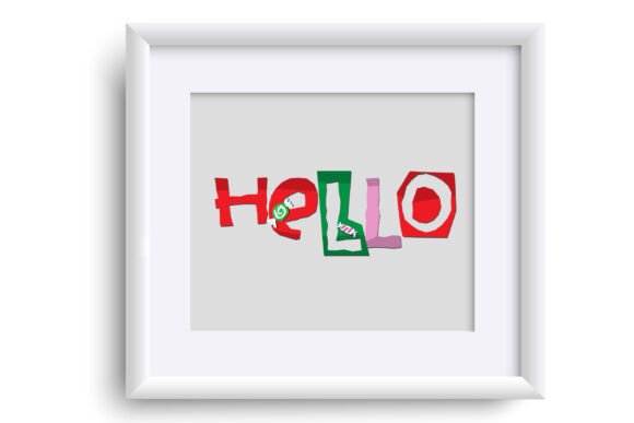 Christmas Cut Outs Font - Preview 4