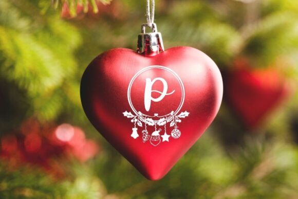 Christmas Monogram Font - Preview 1
