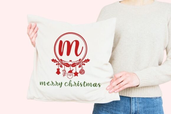 Christmas Monogram Font - Preview 3