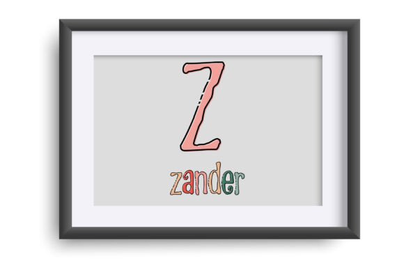 Christmas Smash Font PNG with transparent background - Preview 3