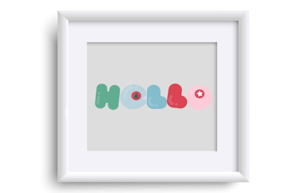 Decoration Dot Font - Preview 4