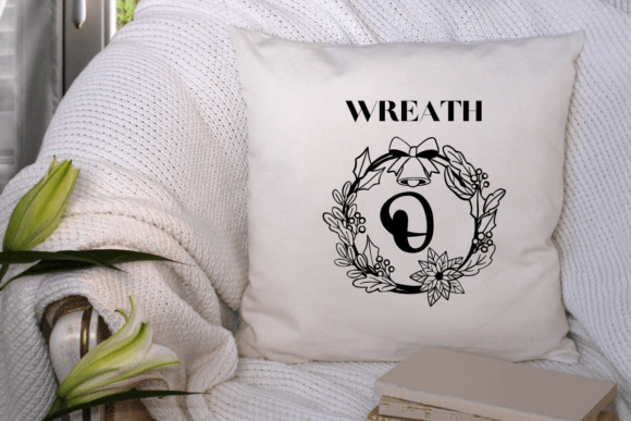 Doodle Wreath Font - Preview 5