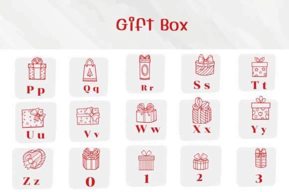 Gift Box Font - Preview 2