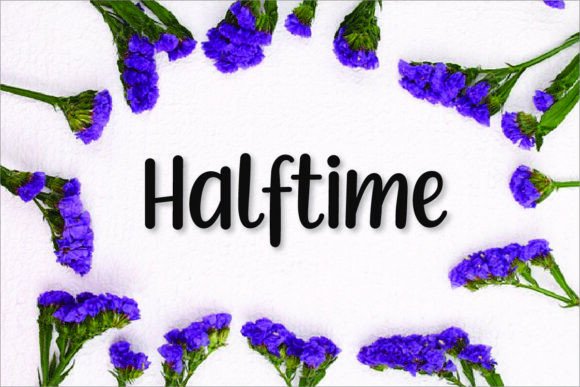Handsball Font PNG with transparent background - Preview 2