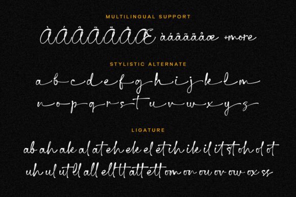 Hellasta Signature Font - Preview 6