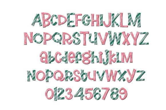 Jolly Joy Font PNG with transparent background - Preview 1