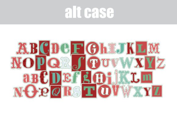 Kidnap Kristmas Font - Preview 6