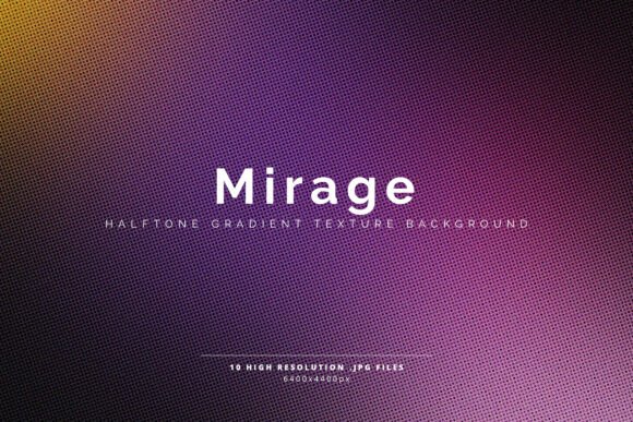 Mirage Halftone Gradient Texture Backgro