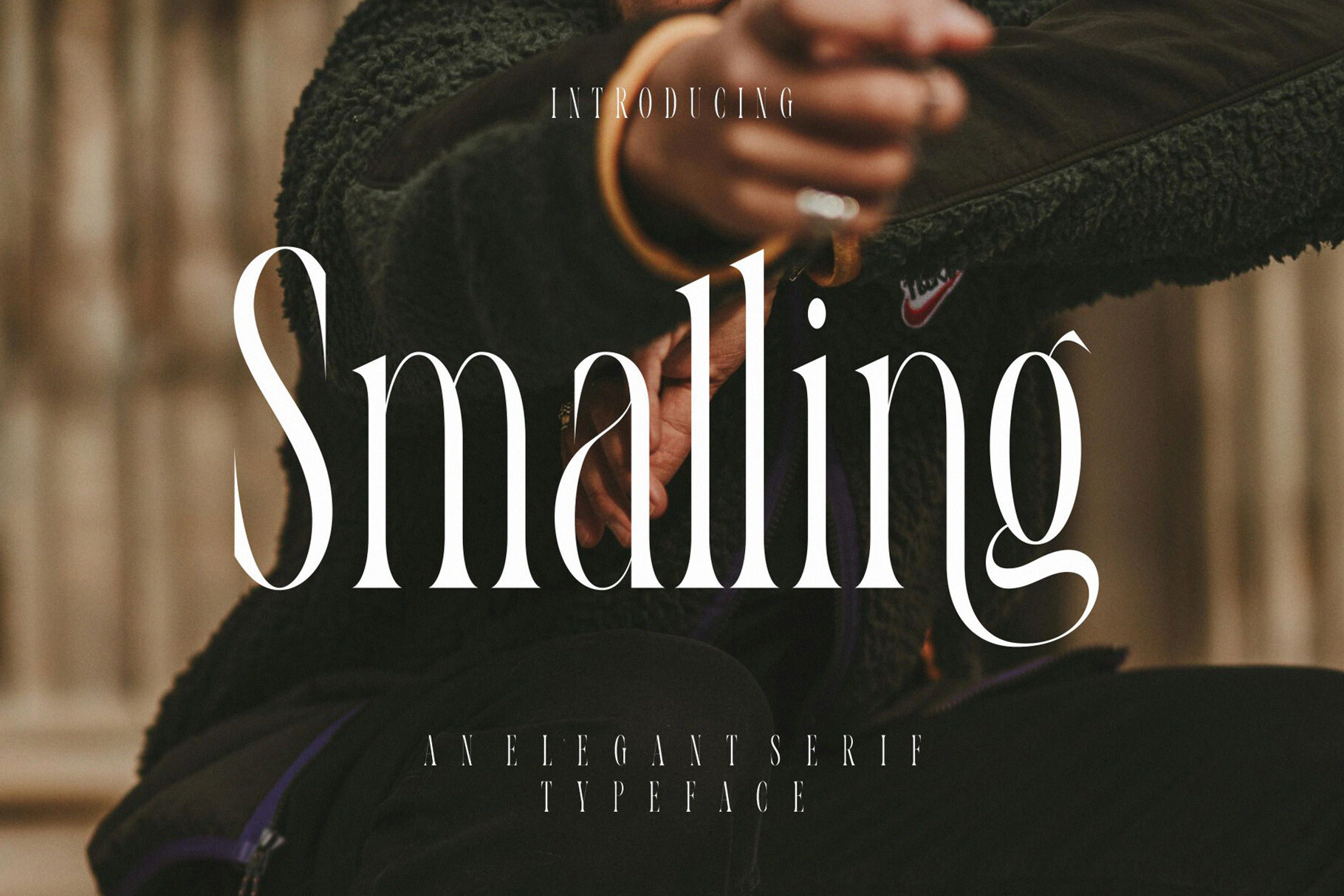 Smalling preview: elegant ligature serif