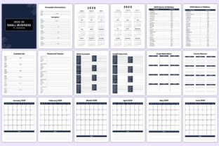 2025-26 Small Business Planner Canva Kdp Graphic by Mustafiz · Creative ...