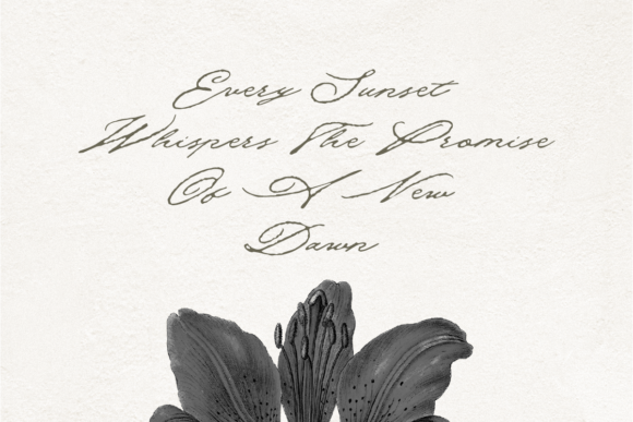 Bali Dainty Font - Preview 1