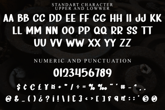 Bold Alphabet Font - Preview 4