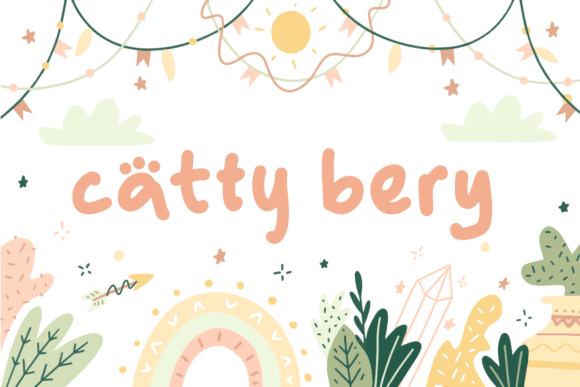 Cupcat Font - Preview 2
