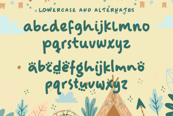 Cupcat Font - Preview 5