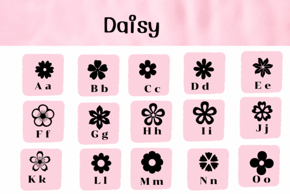 Daisy Font - Preview 1