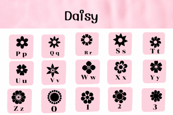 Daisy Font - Preview 2