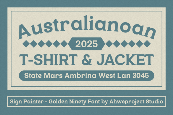 Golden Ninety Font PNG with transparent background - Preview 2