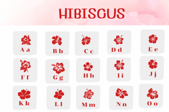 Hibiscus Font - Preview 1