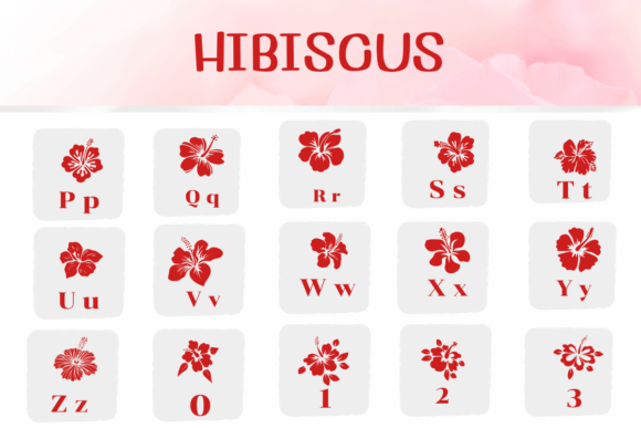 Hibiscus Font - Preview 2