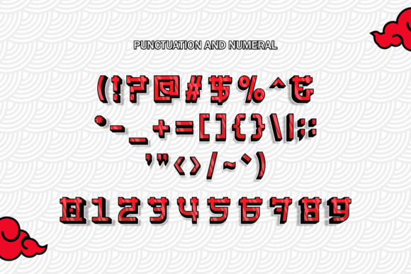 Japan Tokyo Font PNG with transparent background - Preview 4