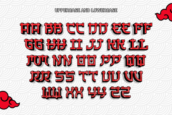 Japan Tokyo Font PNG with transparent background - Preview 5