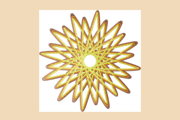 Mandala Satin Wave Multi Color