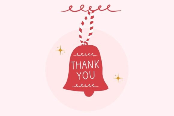 Merry Bells Font PNG with transparent background - Preview 6