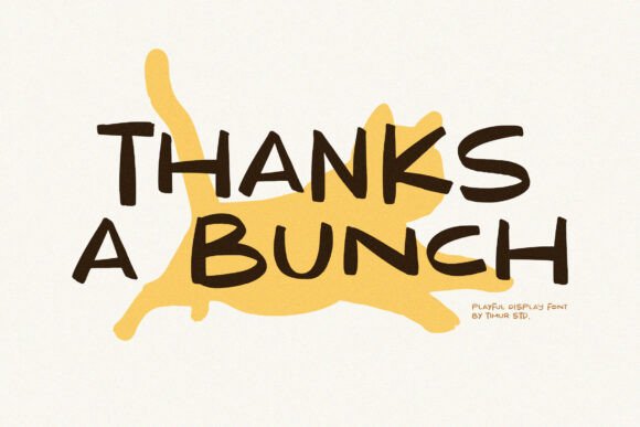 Monde Brown Font font preview - 6