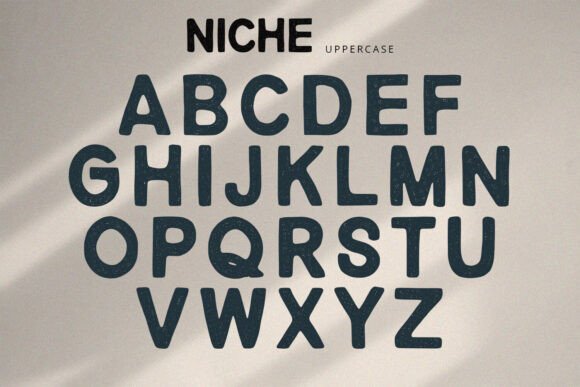 Niche Font PNG with transparent background - Preview 6