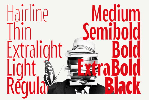 Patimura Condensed Font PNG with transparent background - Preview 2