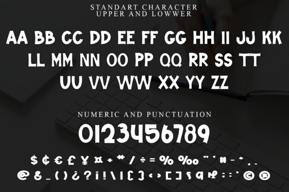 Santa Treatment Font PNG with transparent background - Preview 4
