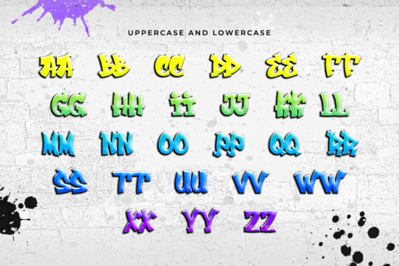 Streetfunk Graffiti Font by fontkong · Creative Fabrica