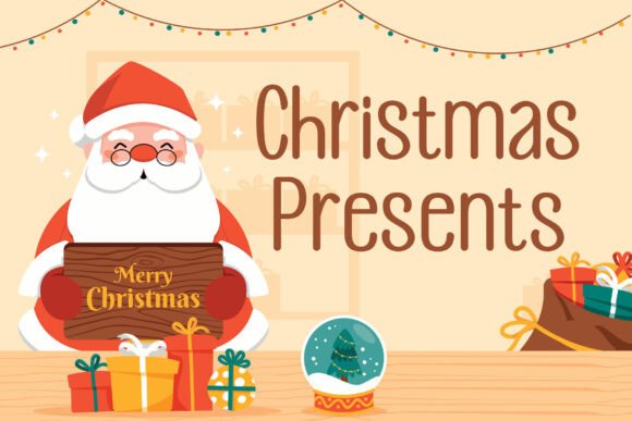 Christmas Housemate Font - Preview 1