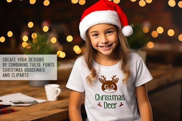 Christmas Housemate Font - Preview 5