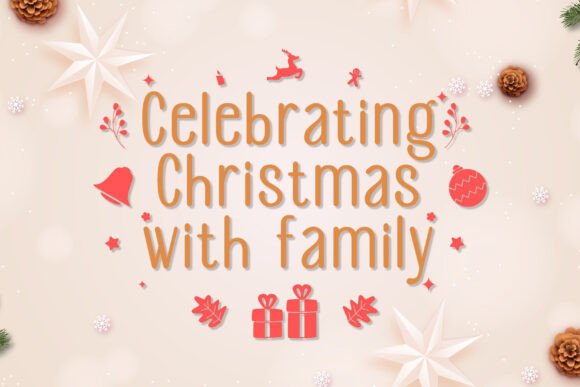 Christmas Housemate Font - Preview 6