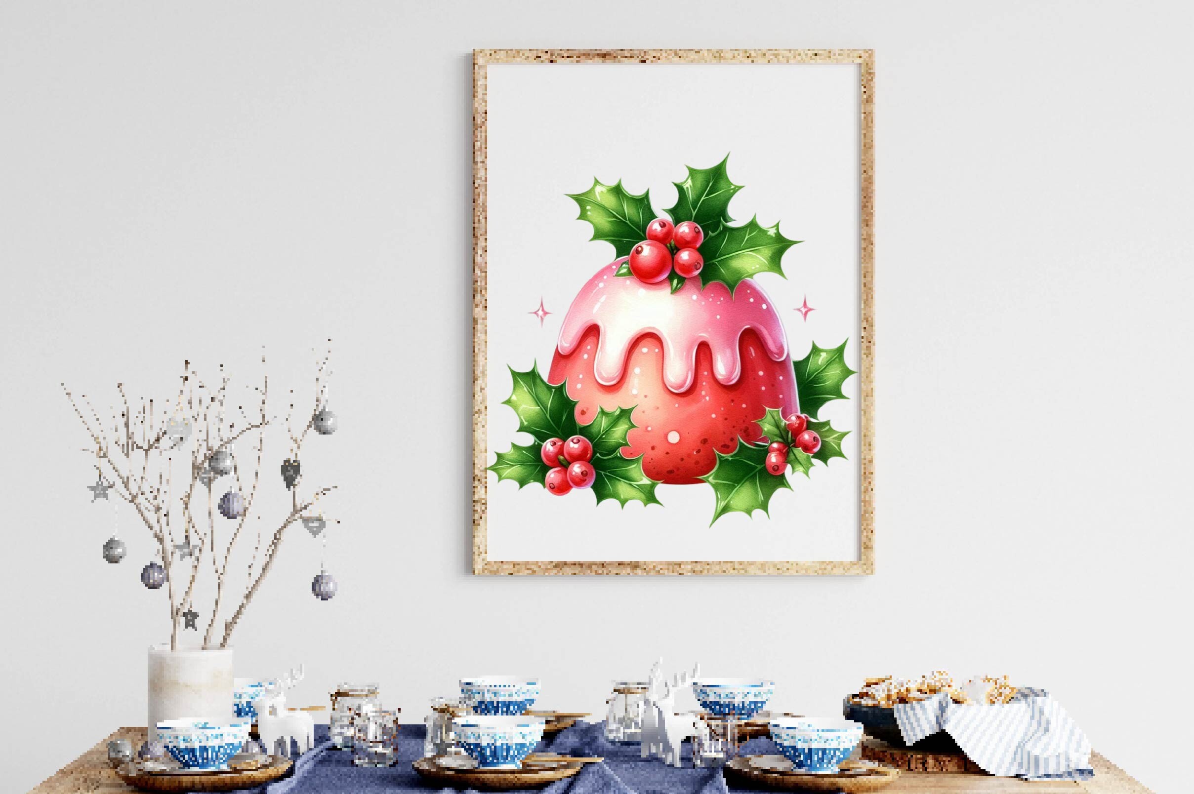 Christmas Pudding ClipArt's PNG - photo 5