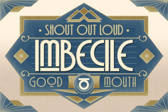 Decondol Font - Preview 3