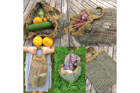 Eco Knit “Take Me Too” Cotton Bag