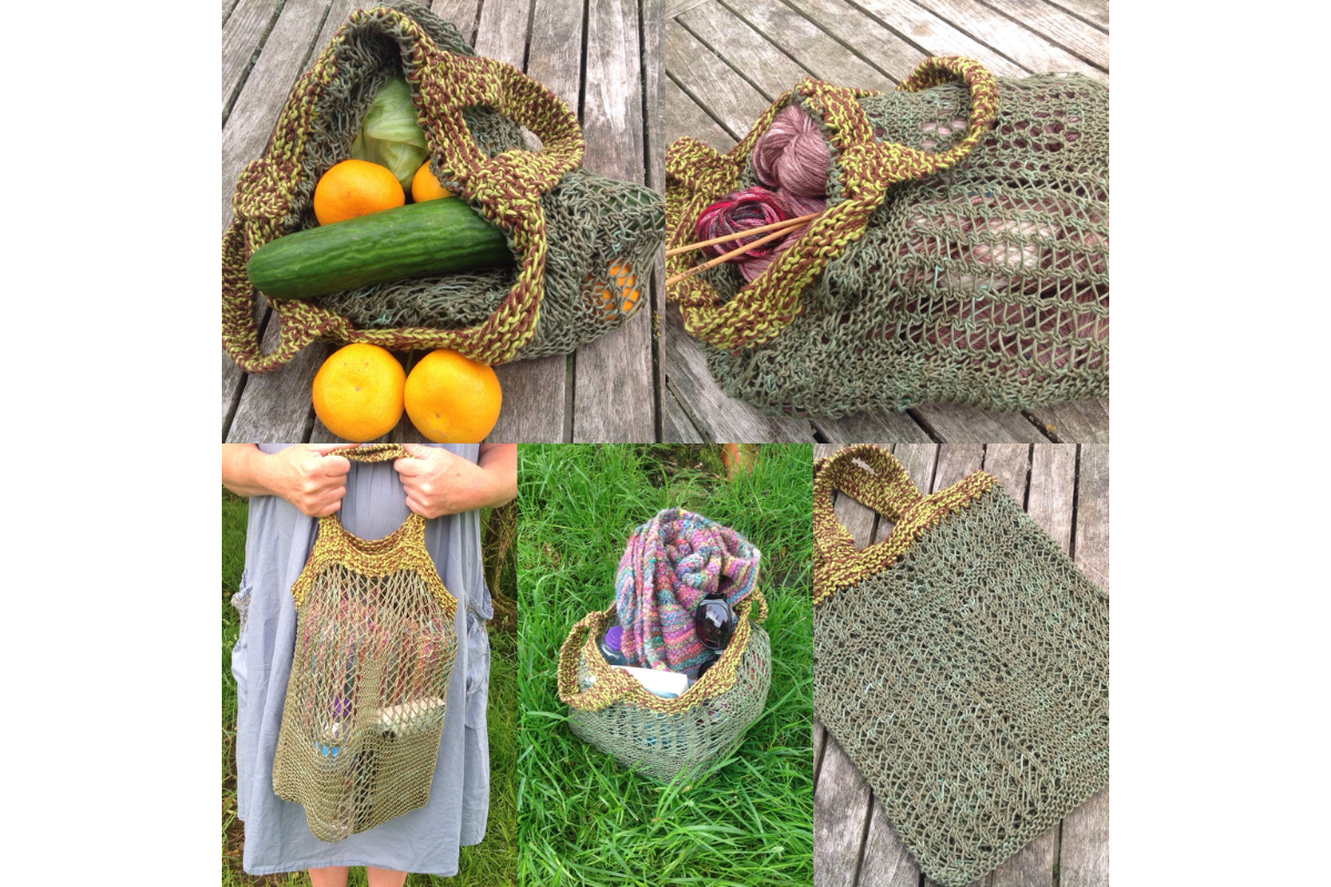 Eco Knit “Take Me Too” Cotton Bag
