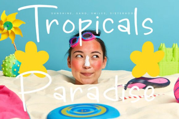 Friendly Amigos Font PNG with transparent background - Preview 3