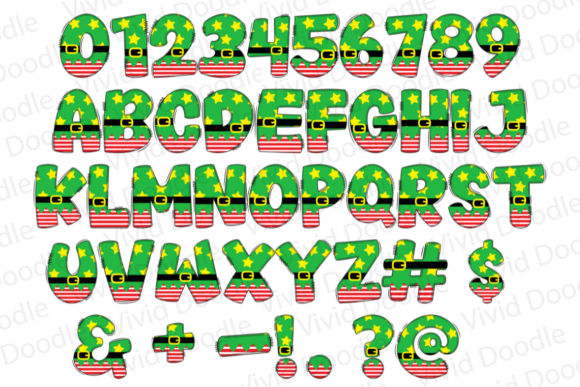 Funny Christmas Elf Font - Preview 2