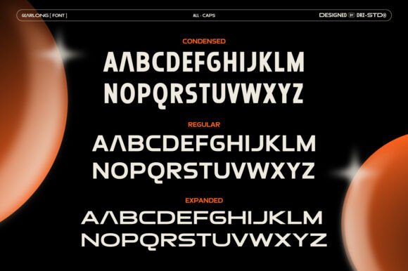 Gearlong Font - Preview 3